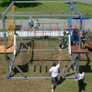 Mobiler Klettergarten für Kinder Vermietung