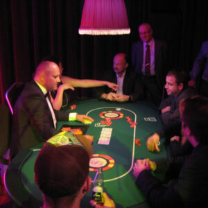 Mobiles Casino Pokertisch mit Croupier mieten