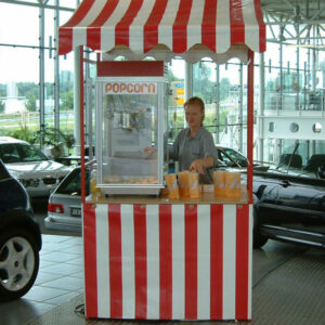 Popcorn Verkaufen Autohaus