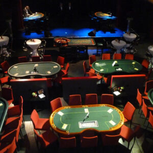 Mobiles Casino - Pokertisch mit Croupier mieten