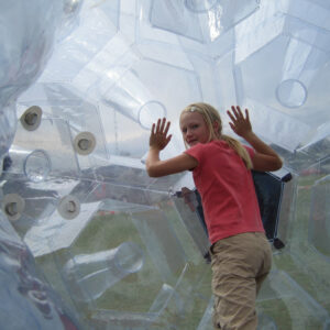 Soccer Zorb mieten / airbag ball