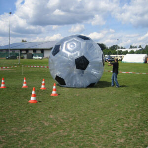 soccer zorb mieten