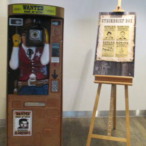 Western Steckbrief Automat mieten