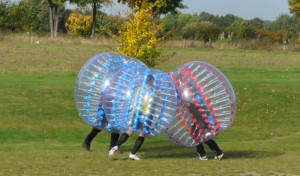 Zorbing Bubble Football